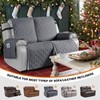 VANSOFY Waterproof Loveseat Recliner Cover, Sofa Covers 1-Piece Washable Reclining