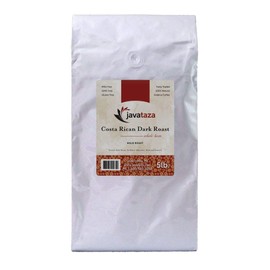 Costa Rican Dark Roast Whole Bean Coffee 5lb. - Fairly Traded, Naturally Shade Grown
