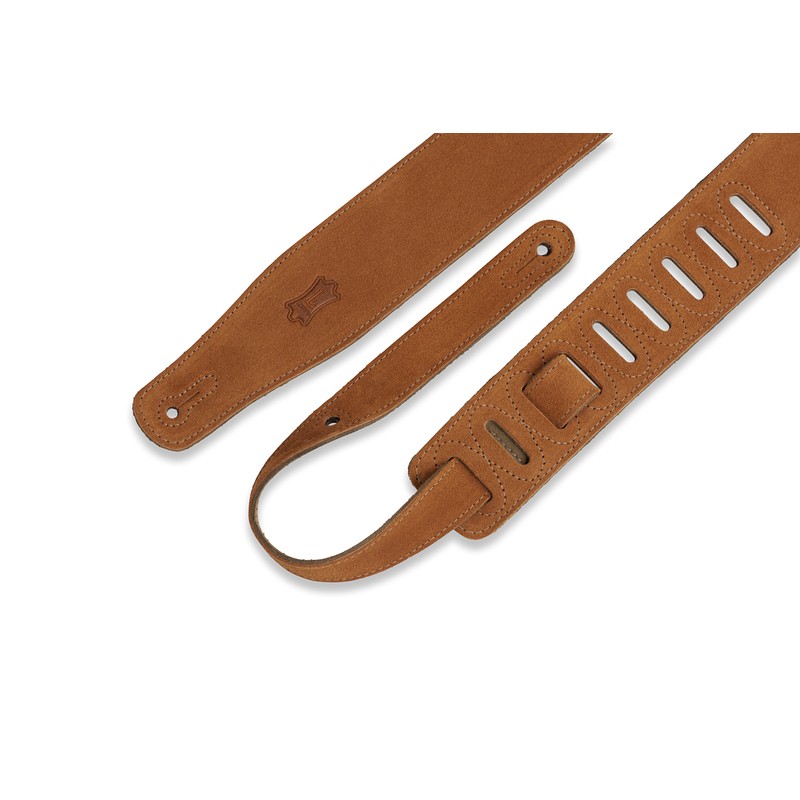 Levy's MS26‐CPR 2.5-inch Suede Leather Strap - Copper