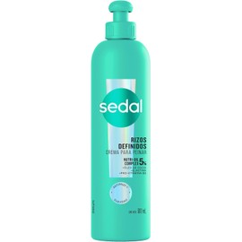 Sedal Crema Para Peinar Rizos Definidos, 300 Ml, Pack of 1
