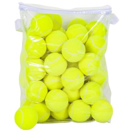 MRYCZ FYRHD 60 Pack Tennis Balls, Advanced Training Tennis Balls, Tennis Balls for Dogs, Bulk Tennis Balls for Practice with Mesh Bag for Easy Transport, Good for Beginner Training Ball
