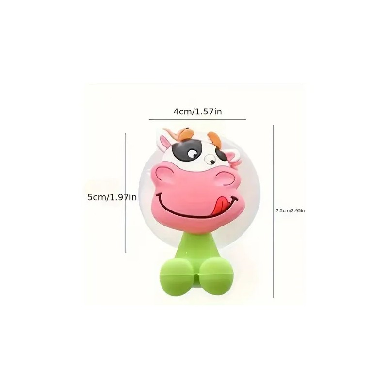 6pcs Soporte De Silicona Para Cepillos De Pared Ganchos De