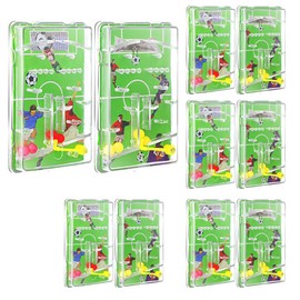 ZOPJUMA Pinball Game Football, Pack of 10 Pinball Game Football Party Bags, Pinball Game Football Kids Skill Game, Mini Pinball Game Football, Girls Boys Football Party Gift
