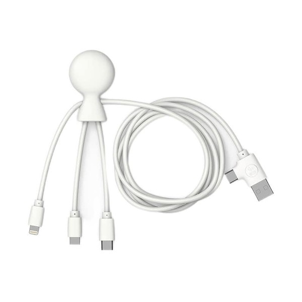 Xoopar Mr Bio Smart Long 1m NFC Funktion Weiß -