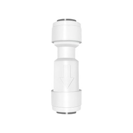 Ctyjia 1 x 1/4 inch check valve, push fit, straight, quick connection, disposable check valve for filter à osmosis inverse