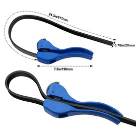 8 Inch Rubber Belt Wrench, Adjustable Multifunction Strap Wrench, Strong Wrench, Spanner, Water Tool