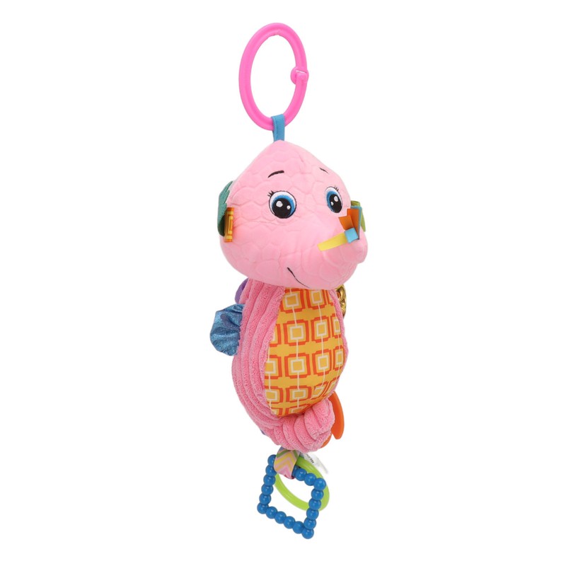 Stuffed Hanging Rattle Doll Soft Sea Horse Cartoon Hanging Plush