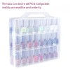 KISSBUTY Universal Nail Polish Holder Organizer for 48 Bottles Adjustable