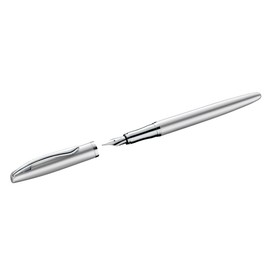 Pelikan SET - Ballpoint pen and Fountain pen Jazz Noble Elegance in Gift Box - Silver