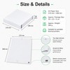 A4 Thermal Printing Paper for Portable Printers – 200-Sheet Folded