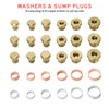 BILITOOLS 84-Piece Oil Pan Drain Plug Thread Repair Kit M13
