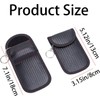 2 Pcs Faraday Bags Key Fob Protector, 3.15'' X 5.0''