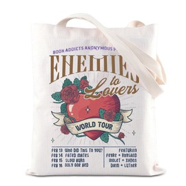 Morally Grey Villain Book Inspire Tote Bag Dark Romance Reader Gift Romantasy Fated Mates Booktok Merch (BOOK ADDICTS T UK)