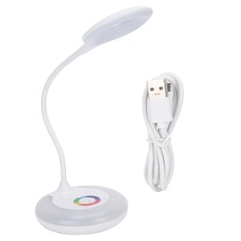 LED Table Lamp Touch Dimming Desk Light Eye Protection Colorful Touch Dimming Office SuppliesRechargeable