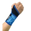 Marumitsu 300991 Tokusan TV Collaboration Wrist Supporter, Blue Camo, Free