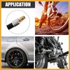 Partuto 40cm 16" Tire Valve Stem Extension Inflator Extender Hose