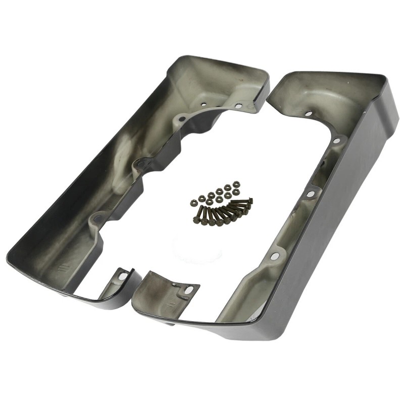 TCMT 4" Hard Stretched Saddle Bag Extensions Fit For Harley