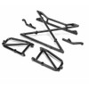 Losi Shock Tower, Rear Body & Center Brace: BR 2.0,