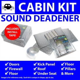 Zirgo High Performance Cooling Products Heat & Sound Barrier 1955-1957 Ford Thunderbird Cabin Pro Kit Seam Tape