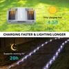 AGPTEK Solar Driveway Lights 12 Pack, White LED Deck Lights,