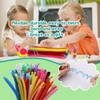 Zlulary 200 Pcs Pipe Cleaners Craft, Pipe Cleaners Chenille Stem,