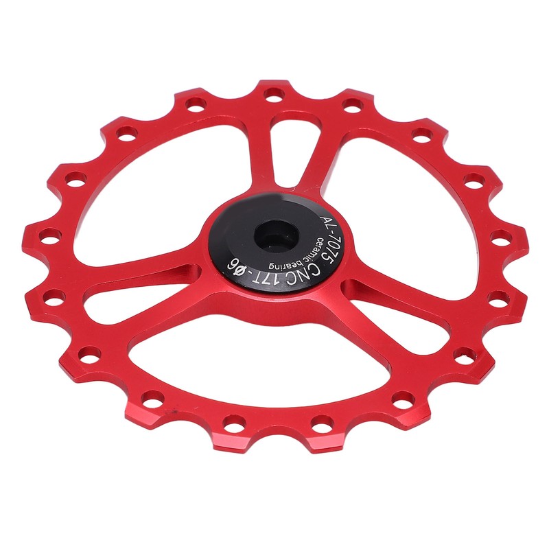MEIJUN 17T Ceramic Rear Derailleur Guide Wheel Aluminum Alloy Rear
