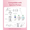 Breast Pump Parts Compatible with Spectra S1/S2/9 Plus, Not Original