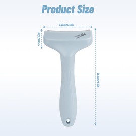 CMANLNYK Pet Deshedding Brush - Deshedding Brushes for Shedding Short Long Hair, Short Haired Undercoat Cat Brush, Grooming Cat Hair Brushes for Dogs and Cats, Dog Cats Comb Pet