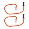 2pcs Kayak Paddle Leashes Stretchable Safety Canoe Paddle Leash Kayak