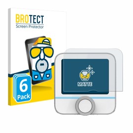 brotect Screen Protector Anti-Glare compatible with Bosch Smart Home 230 V (Room thermostat II) (6 Pack) Screen Protector Matte, Protection Film
