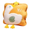 Travel Blanket and Pillow Set Multifunctional Plush Cute Animal Hand