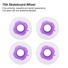 78A 60x45mm HighElastic Skateboard Flash Wheel PU Filling for Longboard