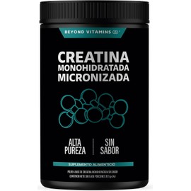 Creatina Monohidratada Micronizada en Polvo 100% Alta Pureza Certificada Pre Workout 90 porciones de 5g Disuelve rápido - Suplemento Alimenticio- Veganos y/o vegetarianos Proteina Creatine Monohydrate Pre Entreno (300 gr)