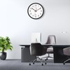 Couperos WiFi Wall Clock with Auto-DST, 12 Inch Silent Non-Ticking