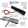 Wave One Marine 8" LED RGBW Surface Mount Courtesy Internal