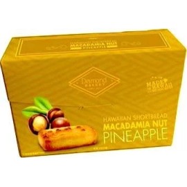 Diamond Bakery Hawaiian Macadamia Nut Cookies with Pineapple 12 Count Box 4.4oz