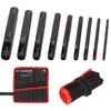 Spurtar 9 Piece Hole Punch Set 2.5-10 mm Hole Punch