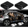 2pcs 3D Magnetic Car Door Step LED Welcome Logo Shadow