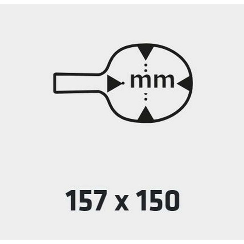 andro 10241103 AN Table Tennis Racket Tray Bar F-Eye Off