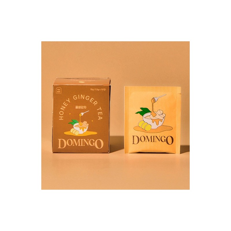 Domingo Honey Chamomile 10p + Honey Ginger 10p Set, Honey