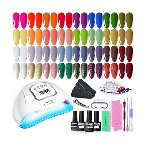 JODSONE JODSONE Gel Nail Polish Kit with U V Light