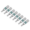 sourcing map 8pcs 25mm Long 1/4" Hex Shank H3 Hex
