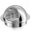 HG POWER 4" Ventilation Cover Wall Vent 304 Stainless Steel