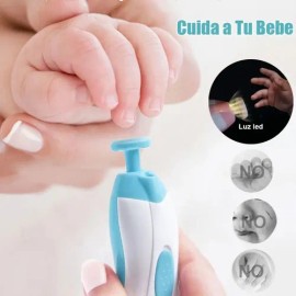 MOYAC Lima De Uñas Bebe, 6 Cabeza Molienda Y 1 Cortauñas Niños                                                                                        