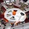 sourcing map 8pcs Star Clamping Knobs with Nuts Washers, M10