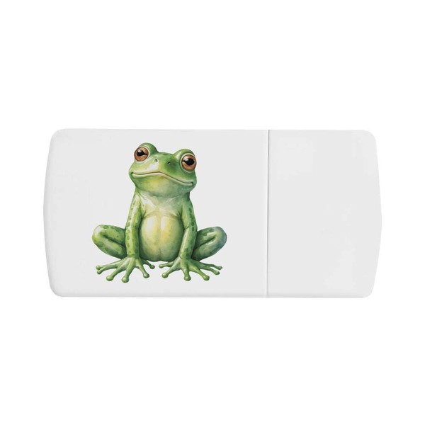 'Happy Frog' Pill Box with Tablet Splitter (PI00030803)