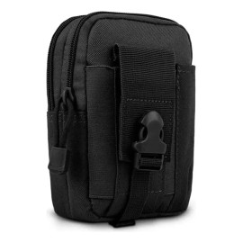 LJK Bolsa Morral Tactica Celular Cinturon Multiuso Camuflaje Mil