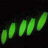 Luminous Squid Jig Hooks Fluorescent Fishing Lure Baits Luminous Cuttlefish