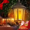 PDGROW LED Flame Lights with Remote Timer, Flame Lamp 4