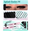 Thick Fairy Lash Clusters Kit DIY Salon-Effect Lash Extensions Wispy